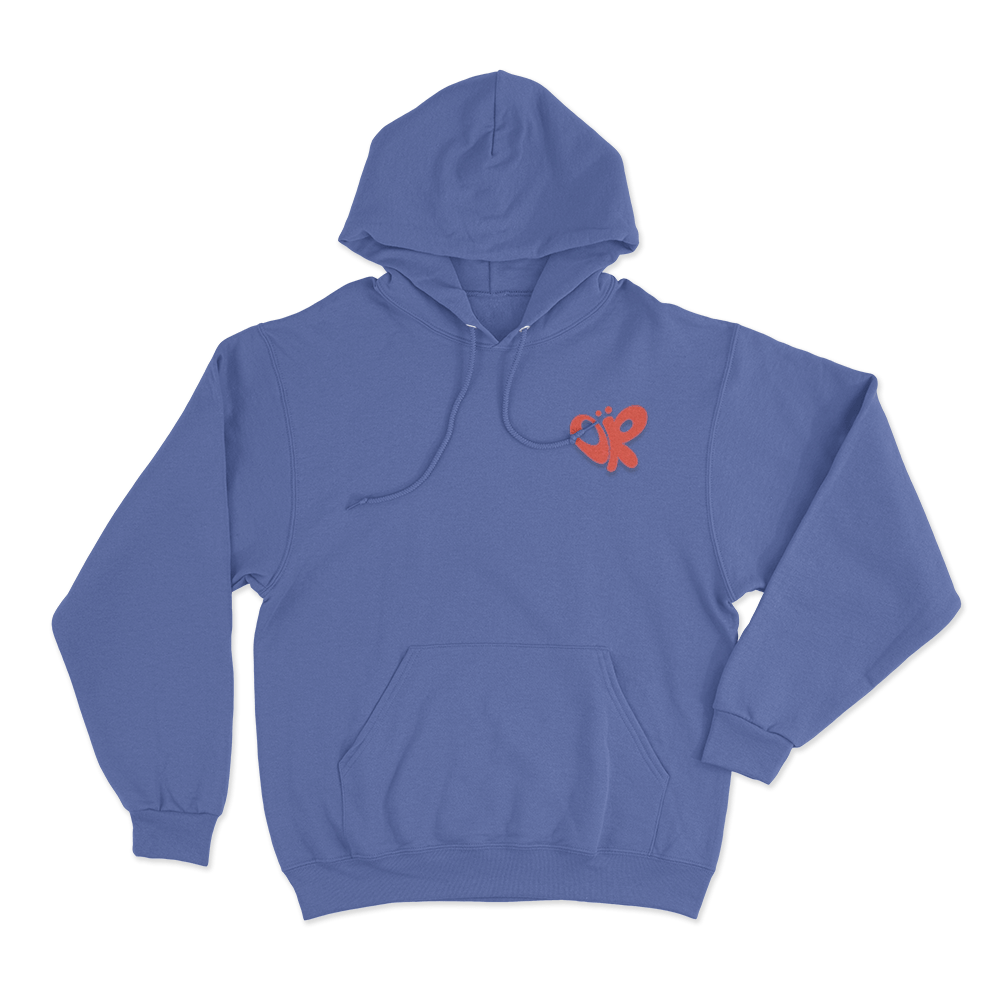 OR Butterfly Logo Unisex Hoodie Blue OR Butterfly Logo Unisex Hoodie Blue