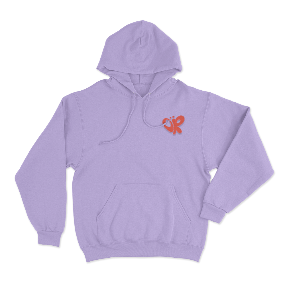 OR Butterfly Logo Unisex Hoodie Purple OR Butterfly Logo Unisex Hoodie Purple