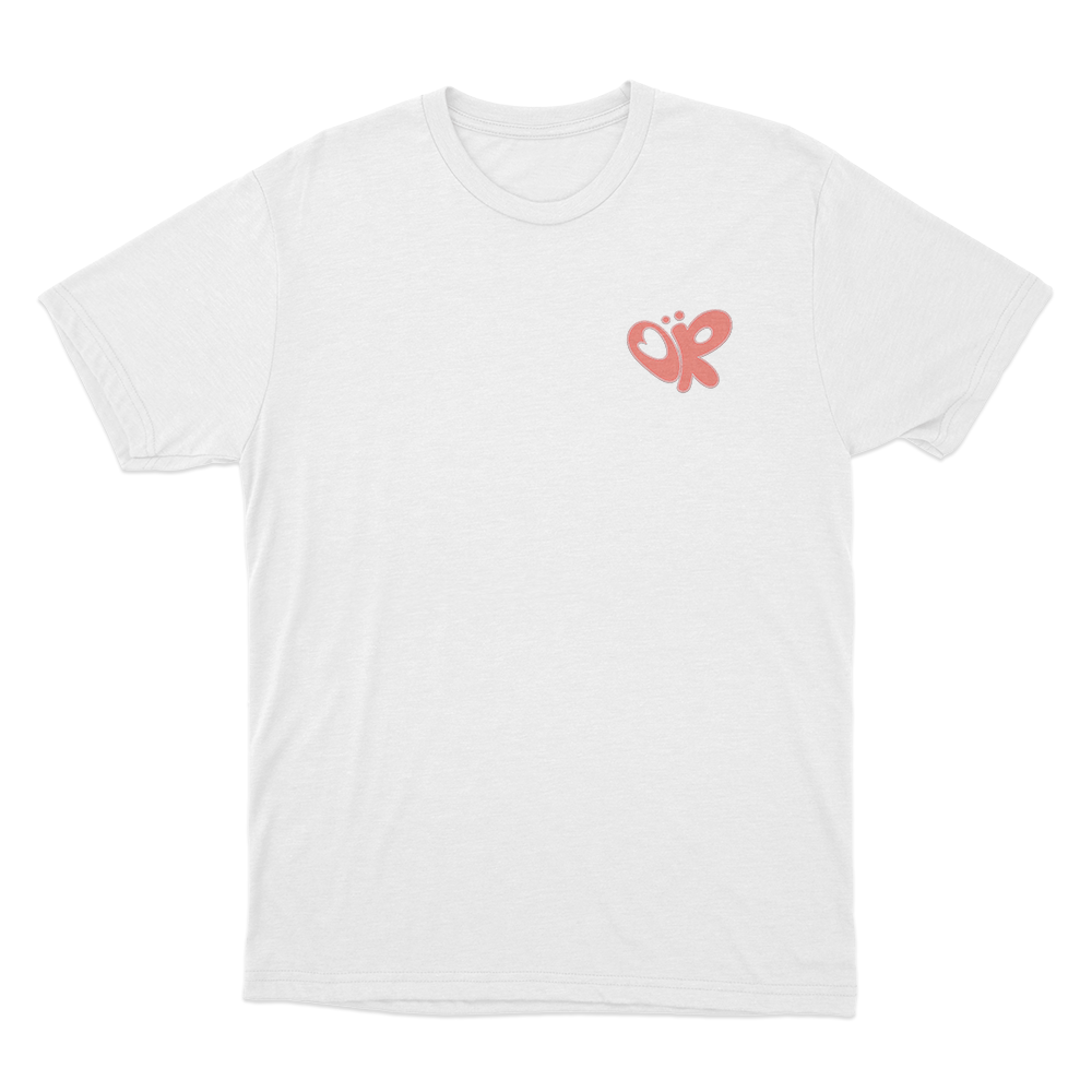 OR Butterfly Logo Unisex T Shirt White OR Butterfly Logo Unisex T Shirt White